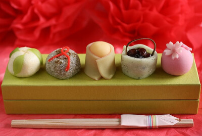 【日式小點】Wagashi for the Japanese Doll Festival (Hina-matsuri)