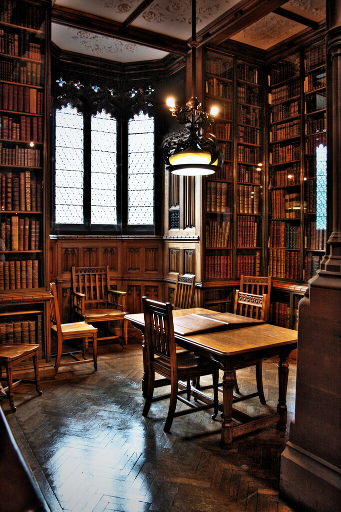 Reading Room, John Rylands Library, Manchester , UK