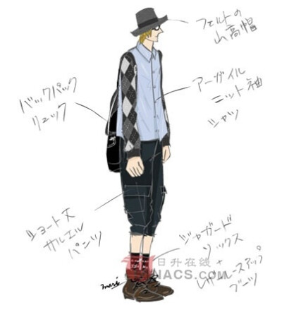 日系服装设计师之秋冬手稿珍藏版