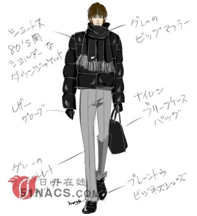 日系服装设计师之秋冬手稿珍藏版