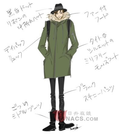 日系服装设计师之秋冬手稿珍藏版