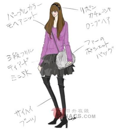 日系服装设计师之秋冬手稿珍藏版