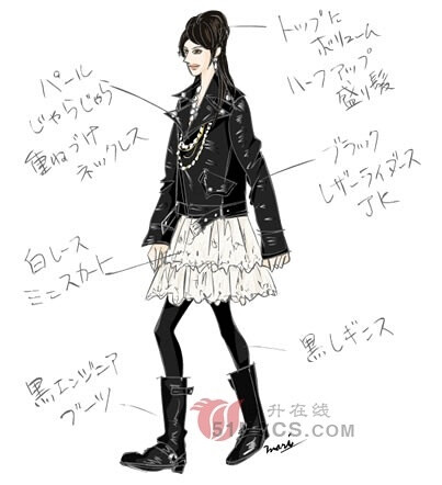 日系服装设计师之秋冬手稿珍藏版