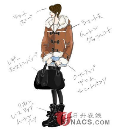 日系服装设计师之秋冬手稿珍藏版