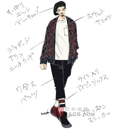 日系服装设计师之秋冬手稿珍藏版