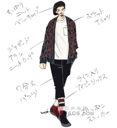 日系服装设计师之秋冬手稿珍藏版