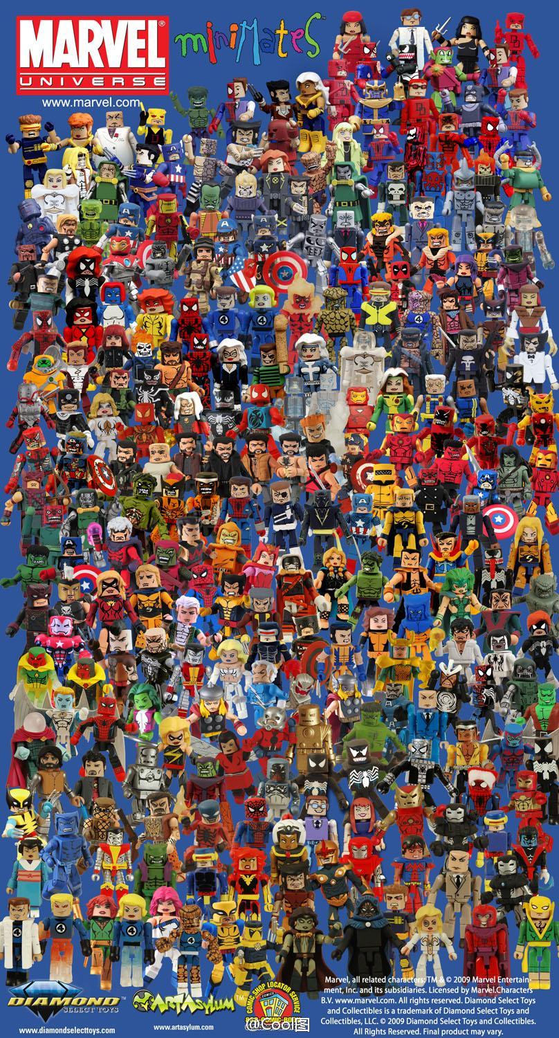 The New Fan Poll for Marvel Minimates Series 50 is live.