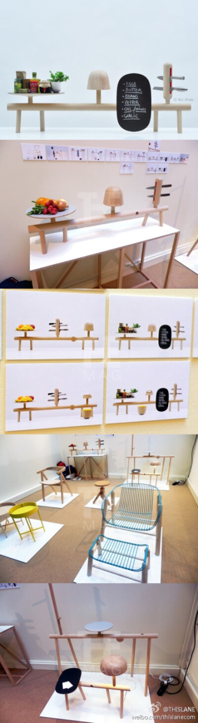有没有想过有一天厨房可以像乐高玩具一样随意组合，来自葡萄牙的设计师Rui Alves带来的这套厨房专用组合家具作品就能满足你这个愿望，包括了照明、置物架、收纳台等实用功能，而最有趣的是它们可以互相组合出你最满…