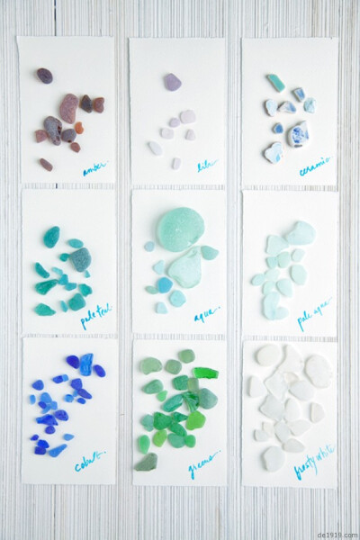 Leslie住在加拿大的维多利亚，一直以来她都在探索一个关于颜色的故事。随着夏天的来临，在这个梦一样的5月，有关于海洋的色彩在她手中诞生了。