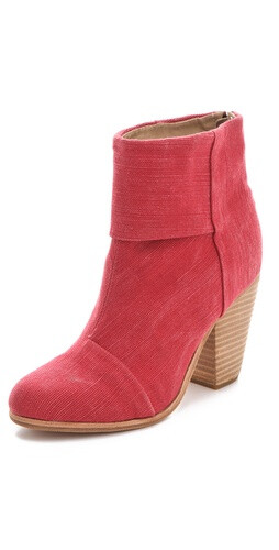 Rag &amp; Bone Classic Newbury Canvas Booties