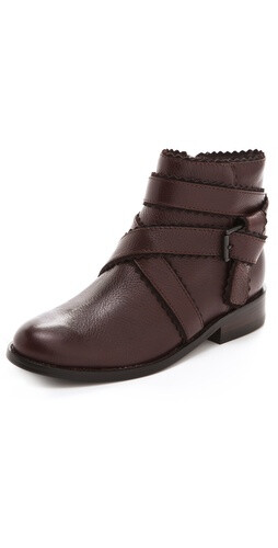 Juicy Couture Rino Wrap Strap Booties