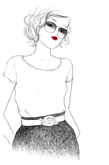 GARANCE DORE、时尚插画