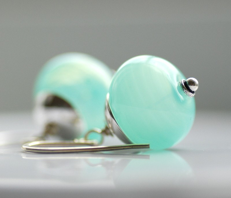 http://www.etsy.com/listing/72483892/aqua-glass-earrings-artisan-glass-and