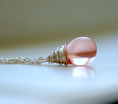 http://www.etsy.com/listing/53746908/blush-pink-necklace-polished-honeysuckle