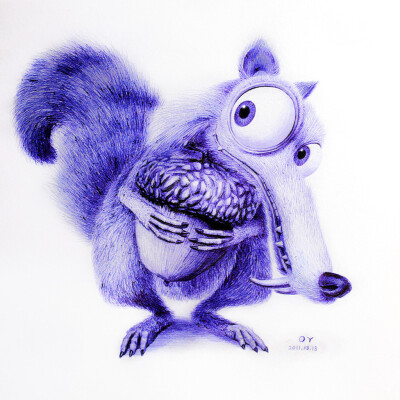 ballpen painting