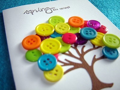 纽扣手工设计，很有创意与灵气的制作