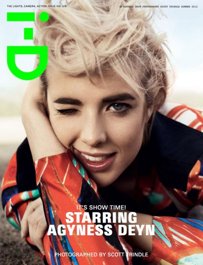 i-d summer 2012 cover——Agyness Deyn