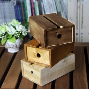 木制创意纸巾盒 品质抽取式抽纸盒