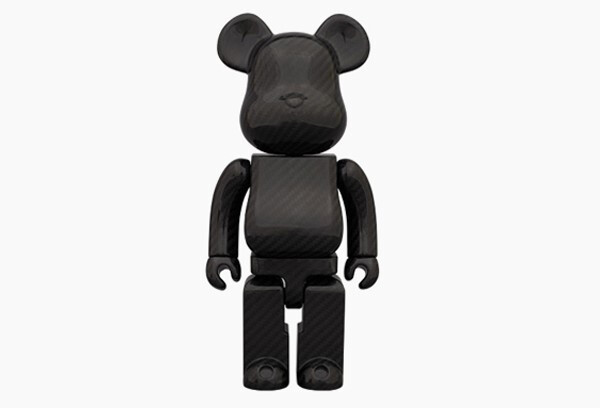 Medicom Toy Be@rbrick 400% - DRY CARBON 酷黑 酷！爱全色