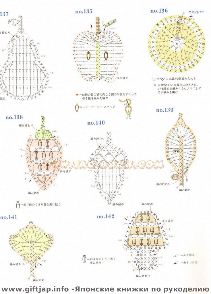 钩针小物图样