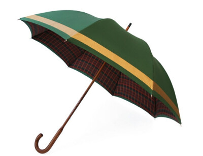 London Undercover绿色黄边雨伞，价格：600 CNY