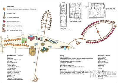 马尔代夫双鱼岛(欧芙菲莉岛)Olhuveli Beach & Spa Resort