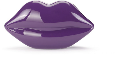 Purple Perspex Lips Clutch - Lulu Guinness