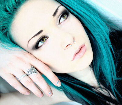 職業模特的感覺呢