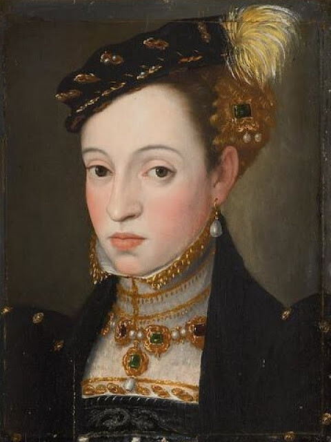 1563 Archduchess Magdalena by Giuseppe Arcimboldi