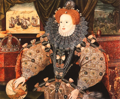 Queen Elizabeth - the Armada Portrait, 1588