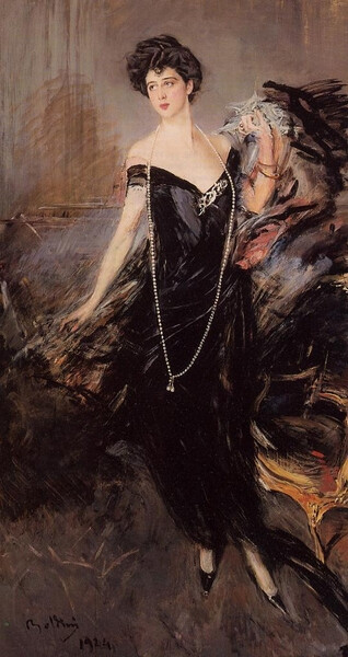 Boldini - Portrait of Donna Franca Florio 1924