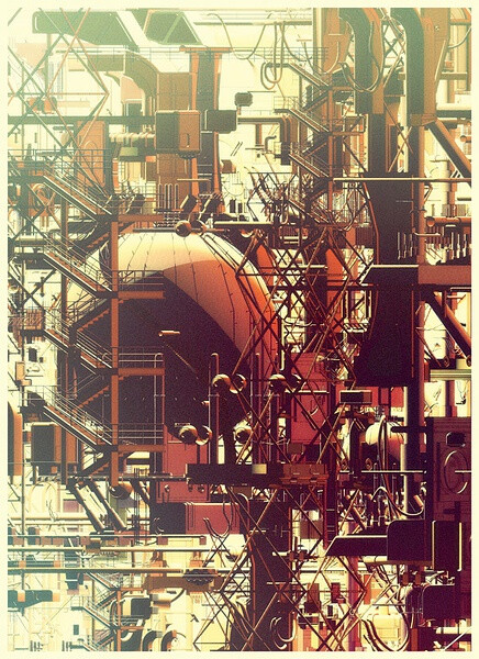 城市建筑插画 – Atelier Olschinsky