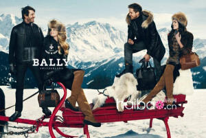 巴利 (Bally) 2012秋冬系列广告大片完整版，超模卡罗琳·特提妮 (Caroline Trentini) 、希拉里·洛达 (Hilary Rhoda) 领衔演绎
