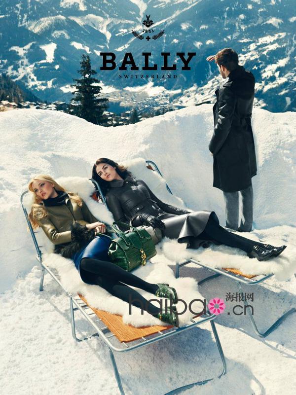 巴利 (Bally) 2012秋冬系列广告大片完整版，超模卡罗琳·特提妮 (Caroline Trentini) 、希拉里·洛达 (Hilary Rhoda) 领衔演绎