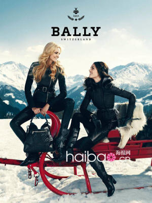 巴利 (Bally) 2012秋冬系列广告大片完整版，超模卡罗琳·特提妮 (Caroline Trentini) 、希拉里·洛达 (Hilary Rhoda) 领衔演绎