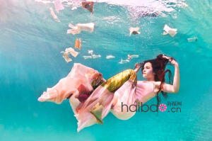 Feline Blush 2012夏季高级定制女装广告大片《Wonderland Couture》：海底梦境之蓝！