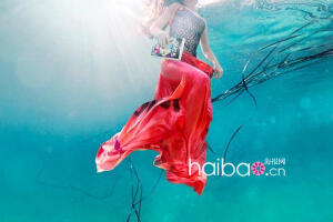 Feline Blush 2012夏季高级定制女装广告大片《Wonderland Couture》：海底梦境之蓝！