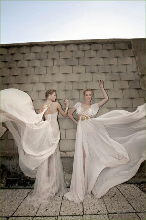 Galia Lahav 2012年新款婚纱广告大片