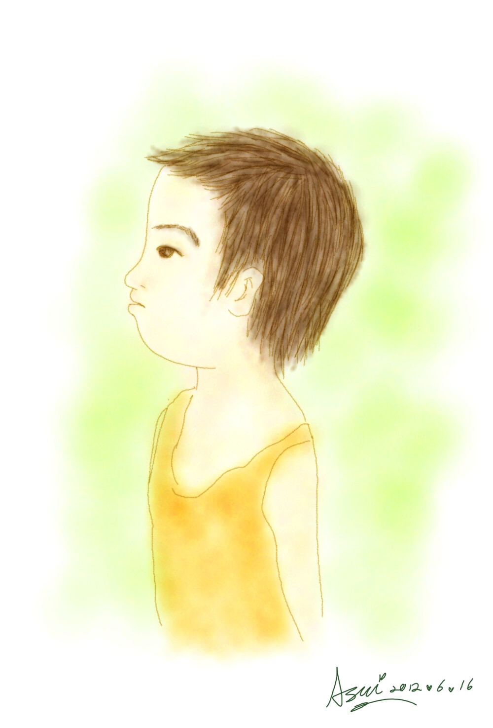 摆摊时收获的一对兄妹~~小哥哥嘟着嘴作出一副很骄傲的样子~~小妹妹