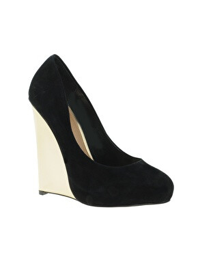 Image 1 of ASOS PUG Suede Wedges