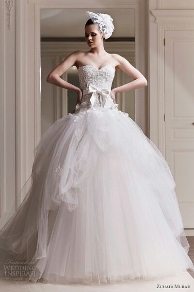 White by Vera Wang 2012秋冬系列婚纱 Vera Wang与David's Bridal合作系列