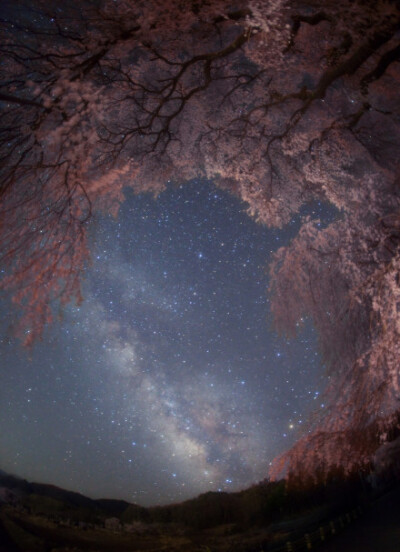 夜色星空，如此绚烂 ~！