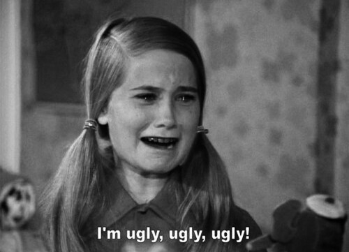 i'm ugly，ugly，ugly！