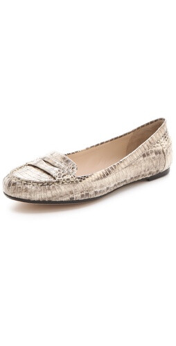 KORS Michael Kors Danett Snakeskin Mocs