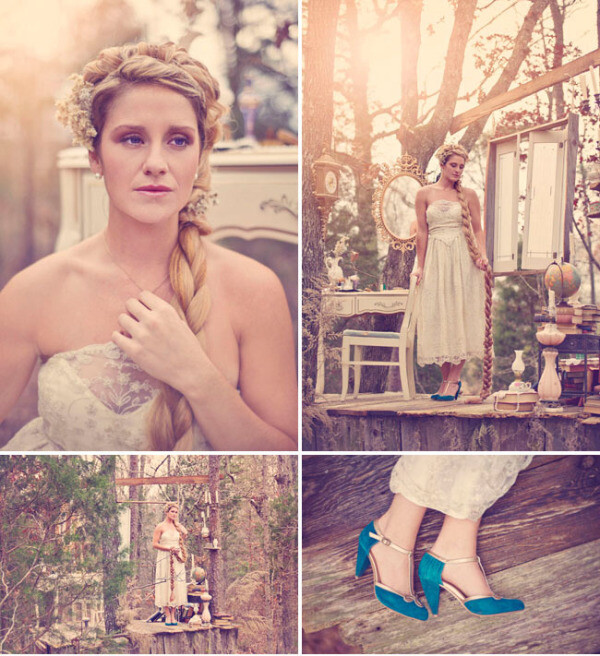 #婚礼摄影# 公主与王子的浪漫森林奇缘 (@婚礼素材收集者 汇聚婚礼相关的一切)