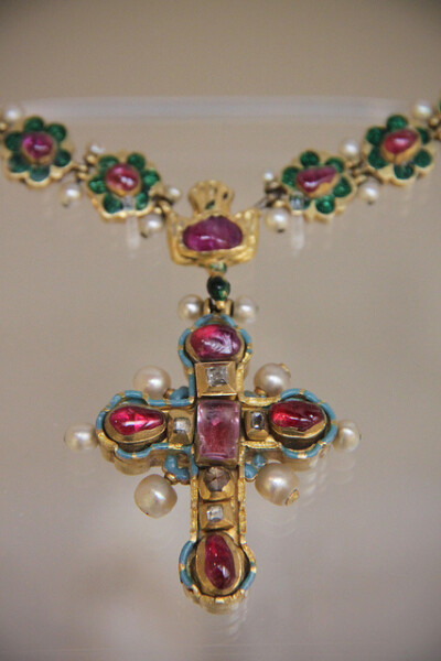 Reliquary cross, Eastern European 17th-18th c@晓冬知春