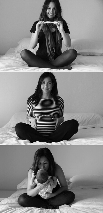 Adorable Maternity Pictures Trio.