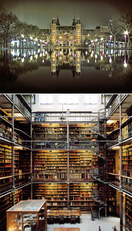 Rijkmuseum Library, Amsterdam rijkmuseum图书馆，阿姆斯特丹