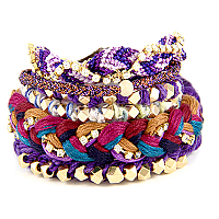 Grape Bracelet Stack