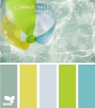 beach ball color 水球